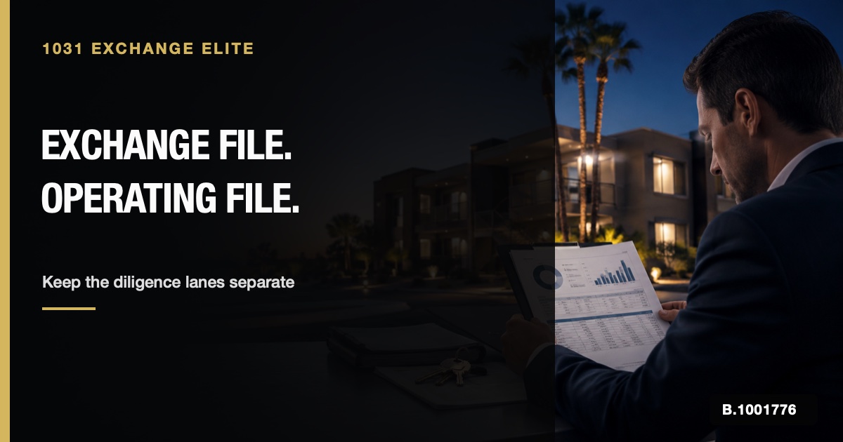 Nevada multifamily property with an investor reviewing a management packet, operating dashboard, and keys.